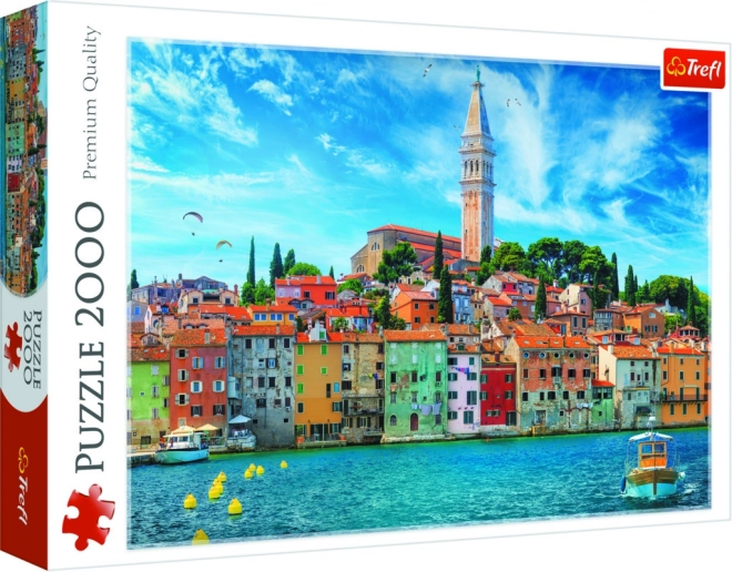 2000 darabos kirakó Rovinj, Horvátország