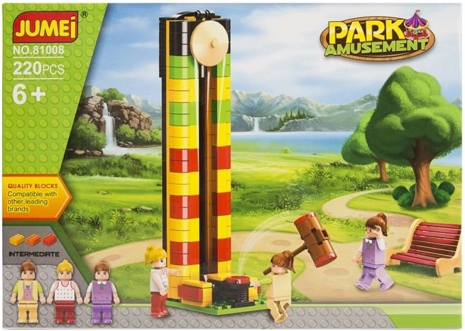 Jumei vidámpark építőkészlet 220 darab 30 × 21 cm - 1 db