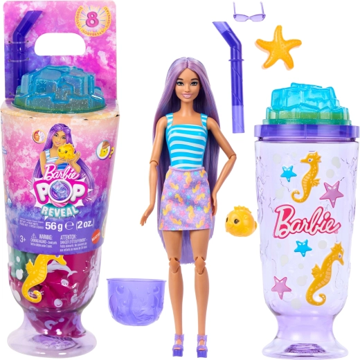 Mattel Barbie Pop Reveal víz alatti világ – baba 8 meglepetéssel