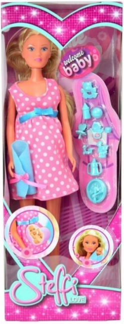 Várandós Steffi baba