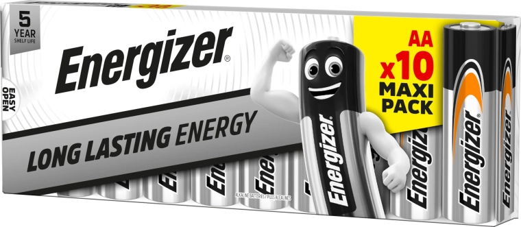Energizer Everyday alkáli elemek AA, 10 db