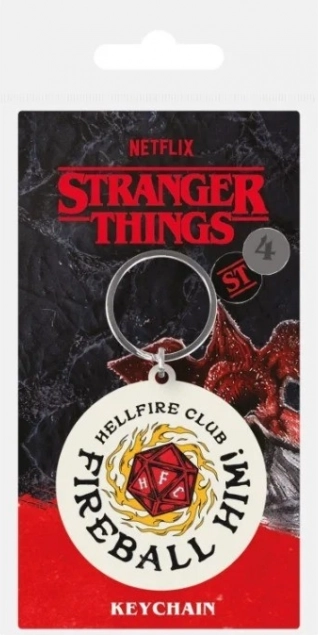 Stranger Things Fireball kulcstartó