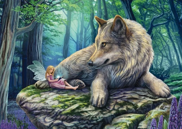 Puzzle Farkas és tündér 500 darab