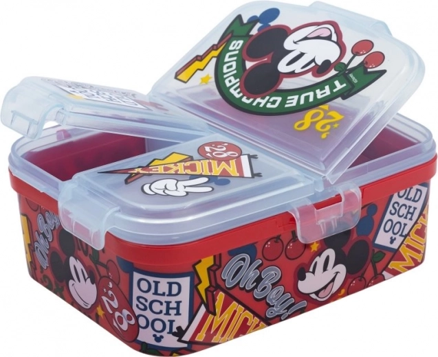 Multifunkciós Uzsonnás Doboz XL Mickey Mouse
