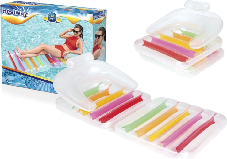 Bestway felfújható matrac háttámlával 2 az 1-ben