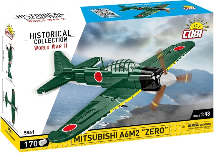 Mitsubishi A6M2 Zero építőkészlet