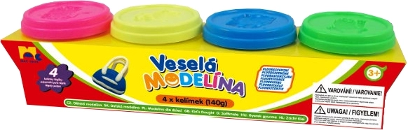 Neonszínű Gyurmakészlet