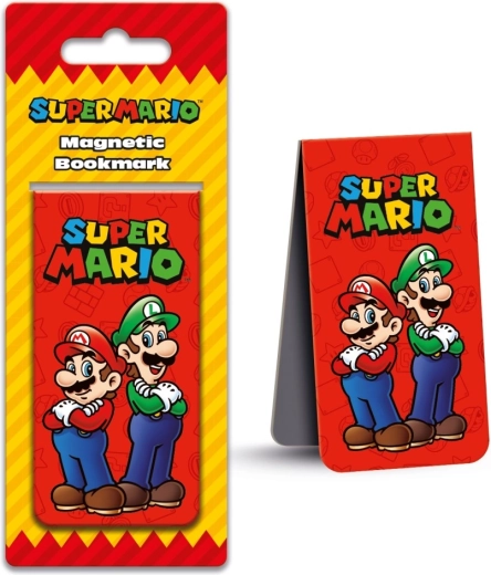 Super Mario Bros mágneses könyvjelző