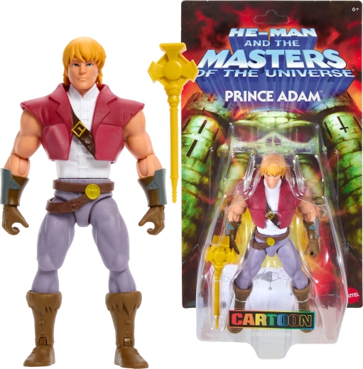 Masters of the Universe Prince Adam figura 14 cm kiegészítővel