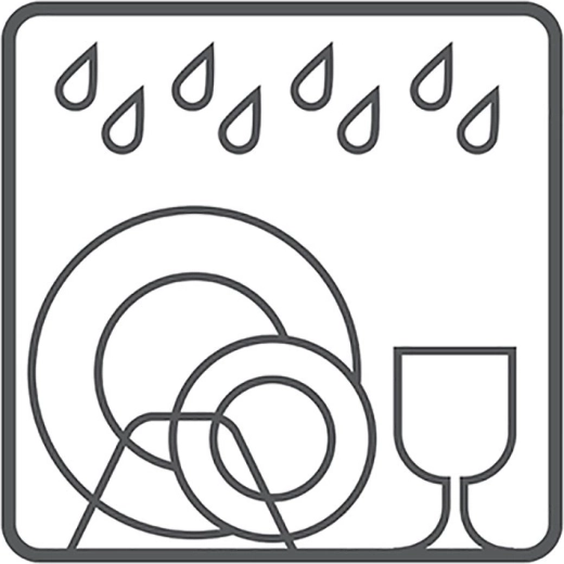 Könnyű tisztítás a mosogatógépben