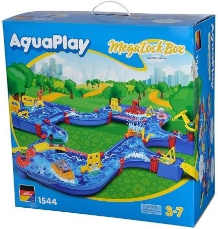 AquaPlay Mega Lock Box vizes pálya bőröndben