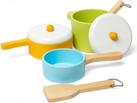 Bigjigs Toys gyerek konyhai edénykészlet
