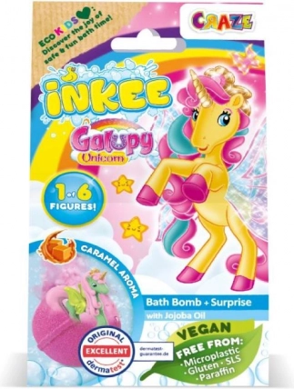 Inkee fürdőbomba meglepetéssel GALAXY UNICORN
