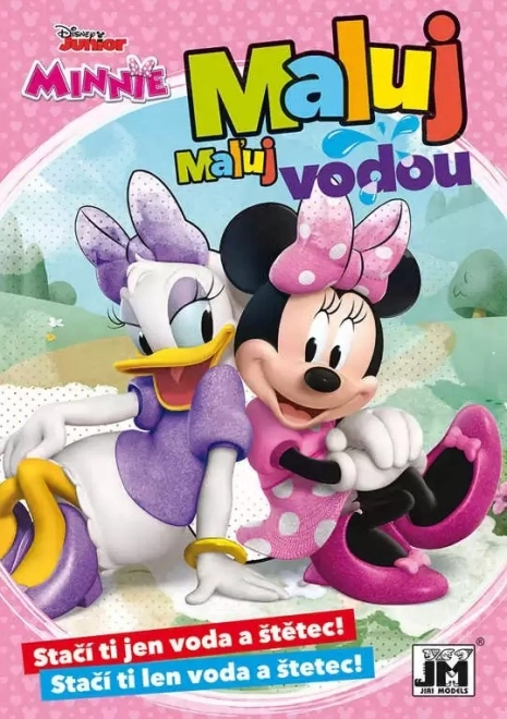 A5-ös vízzel festhető színező – Minnie