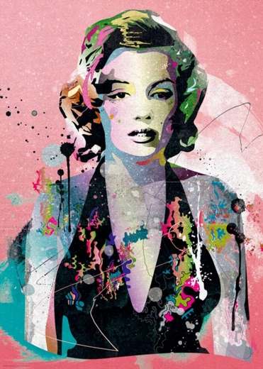 Puzzle Marilyn 1000 darabos