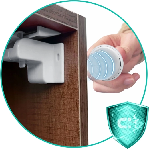 Rejtett és biztonságos szekrényzárás