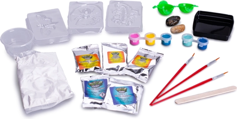 Alkotás, öntés és festés