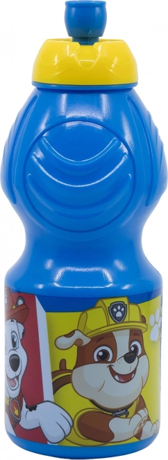 Gyerekeknek szánt Mancs Őrjárat műanyag ivópalack 400 ml kék