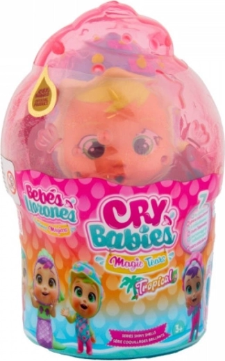 Cry Babies Magic Tears Csillogó Kagylók Interaktív Baba Sandy