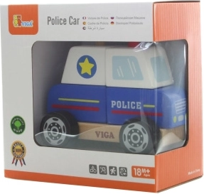 Viga fa rendőrautó kirakó