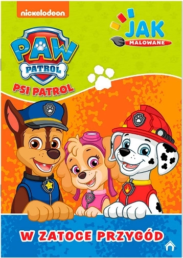 Paw Patrol: Mintha festve lenne – Kaland-öböl, 1. rész – vízfestékes kifestő