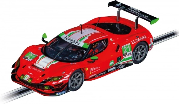Autó CARRERA Digital 124 Ferrari 296 GT3 AF Corse 21-es sz.