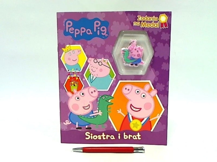 Peppa Pig feladatok és kifestők: kishúg