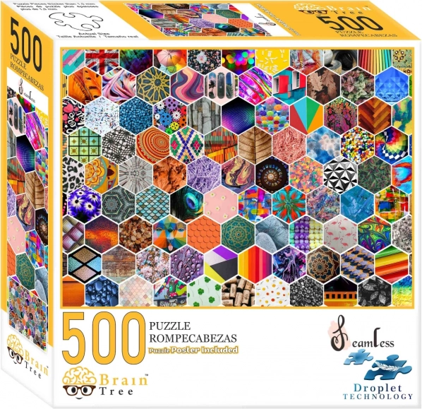 Kép puzzle csempe 500 darabos Brain Tree