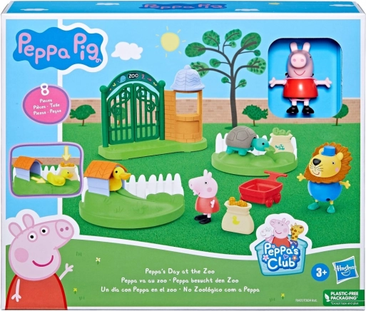 Play-Doh Peppa malac: Egy nap az állatkertben játékkészlet