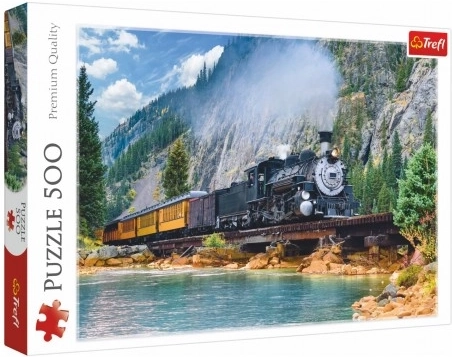 Trefl - Hegyi Vonat Puzzle 500 Darab
