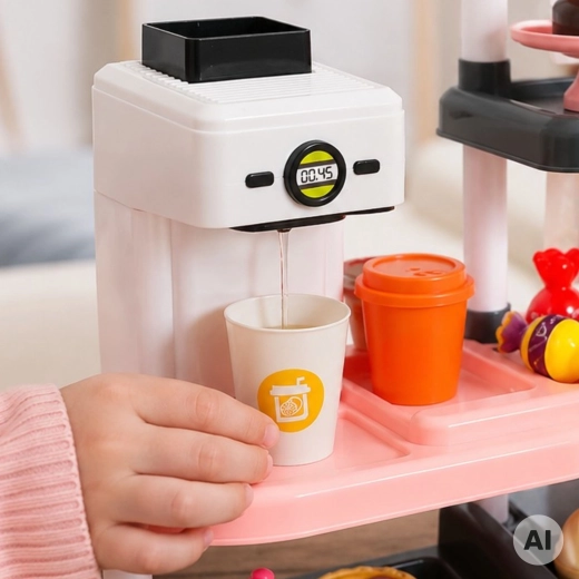 Kávéfőző a baristás szerepjátékhoz
