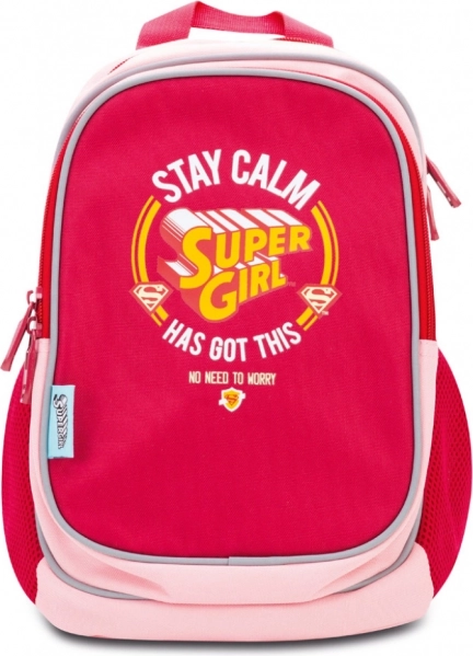 SUPER GIRL stay calm óvodás hátizsák