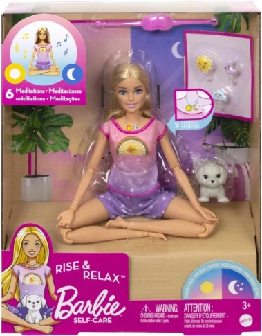 Barbie Wellness meditáló baba hangokkal