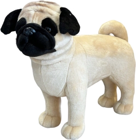 Plüss mopsz 45 cm