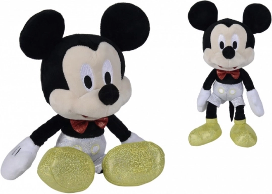 Disney D100 plüss Mickey kabala, platinakollekció, 25 cm