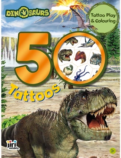 Dinoszauruszok tetoválószett