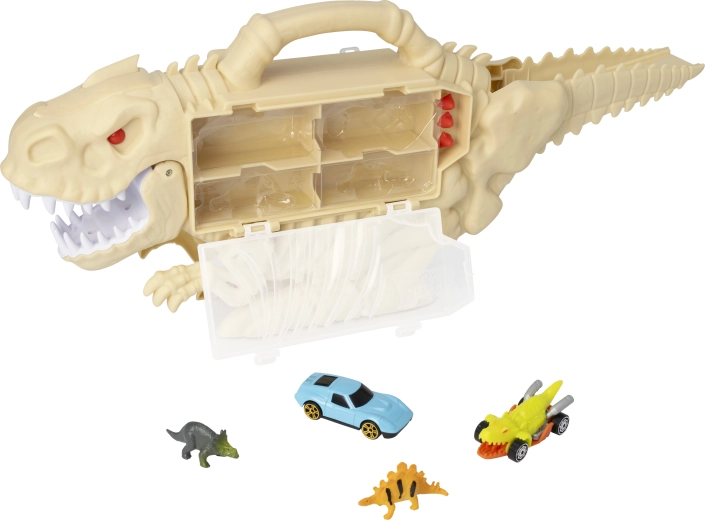 Dinoszaurusz alakú tárolóbőrönd