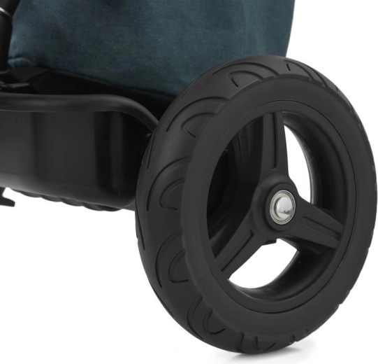 Könnyű magnéziumötvözet váz és karbantartásmentes kerekek