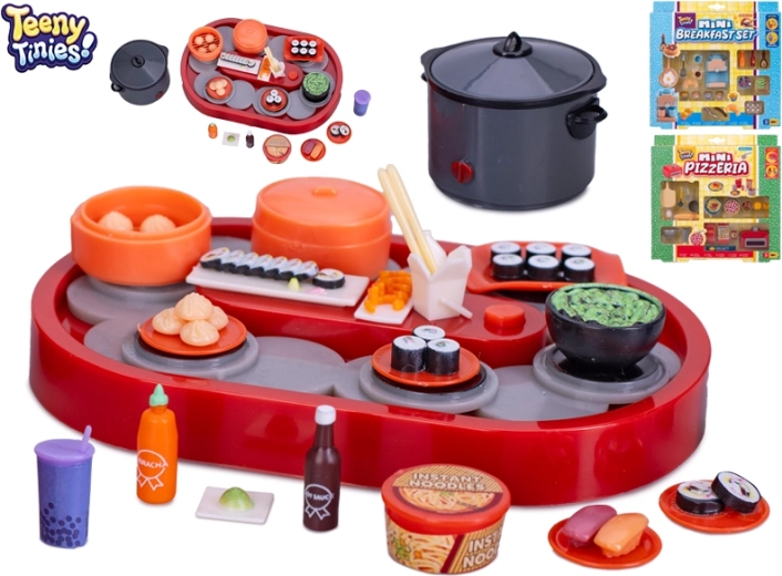 Teeny Tinies minikiegészítők étterembe babákhoz