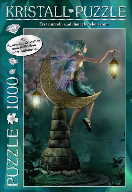 Puzzle a Swarovski drágakövekkel Álomtündér 1000 darab