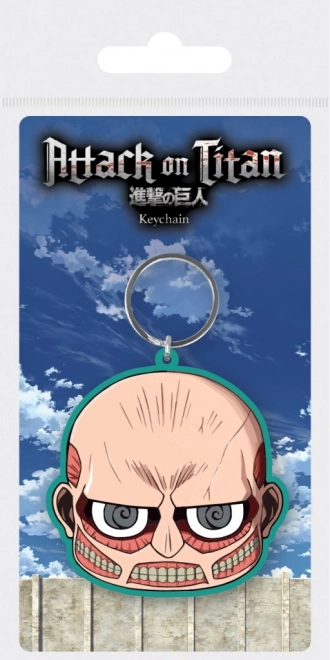 gumírozott ATTACK ON TITAN kulcstartó