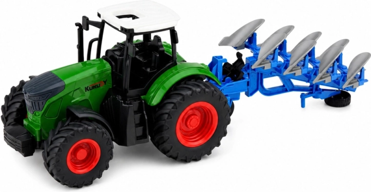Traktor csatlakoztatható többfejes ekével