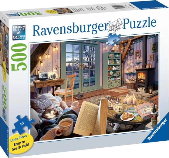 Ravensburger puzzle Otthonos menedék XXL 500 darabos