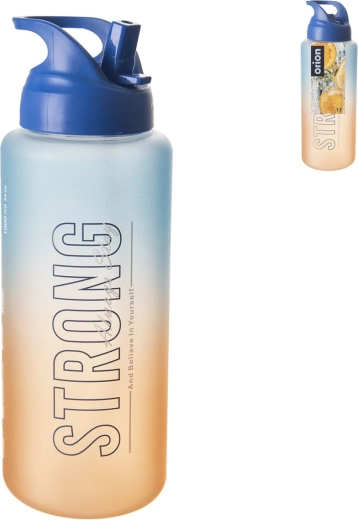 Moly blue-orange tritán kulacs 1 l