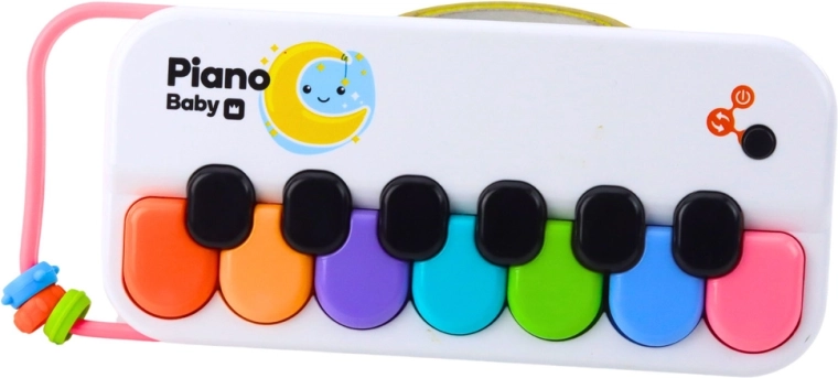 Játékos tanulás 8 színes billentyűvel