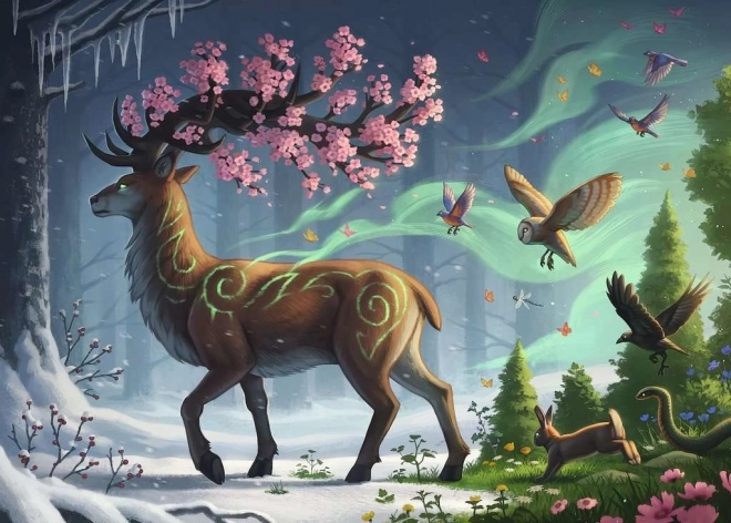 Puzzle 1000 darabos Tavaszi Szarvas