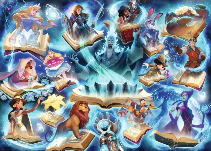 Ravensburger Puzzle Disney Lorcana Glimmers of the Realm – Safír (1000 darab)