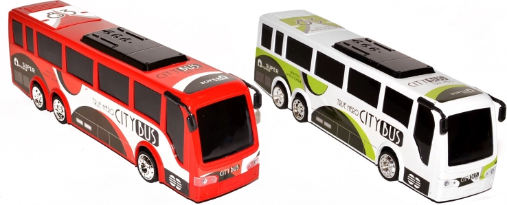 Műanyag busz 35 cm – 2 szín