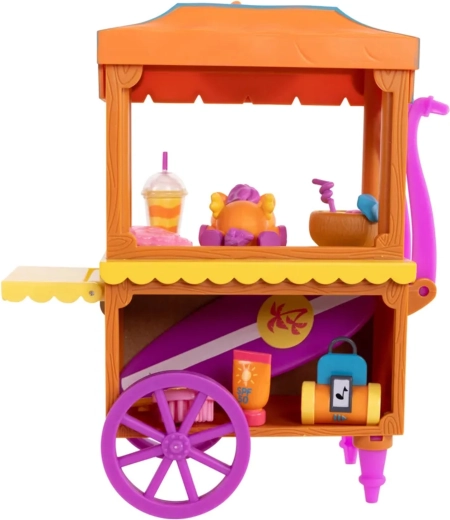 Surf & Snacks árusító kocsi kerekeken