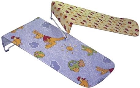 Baba fürdető fekvő 50 × 26 cm, textil huzat, vegyes minták